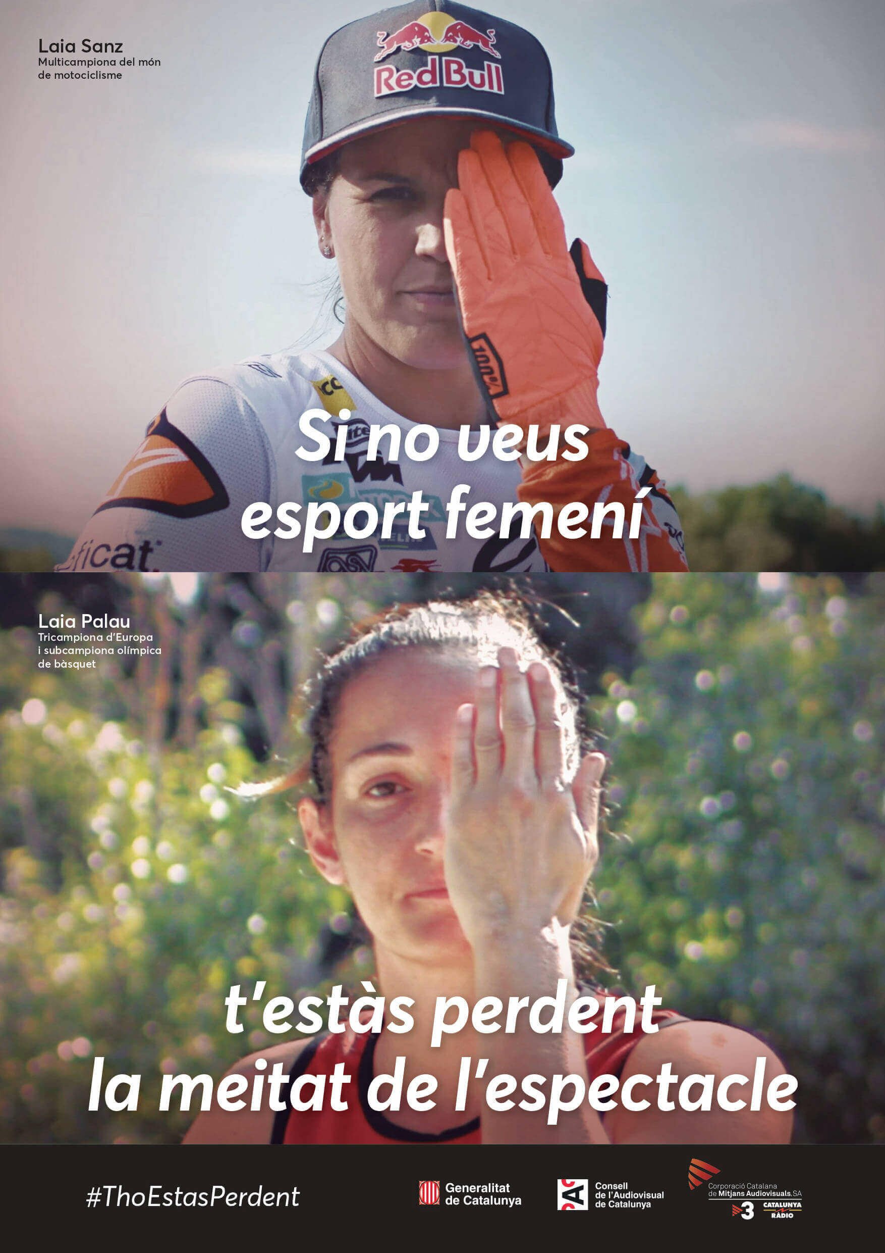 Cartell Sanz Palau - #ThoEstasPerdent